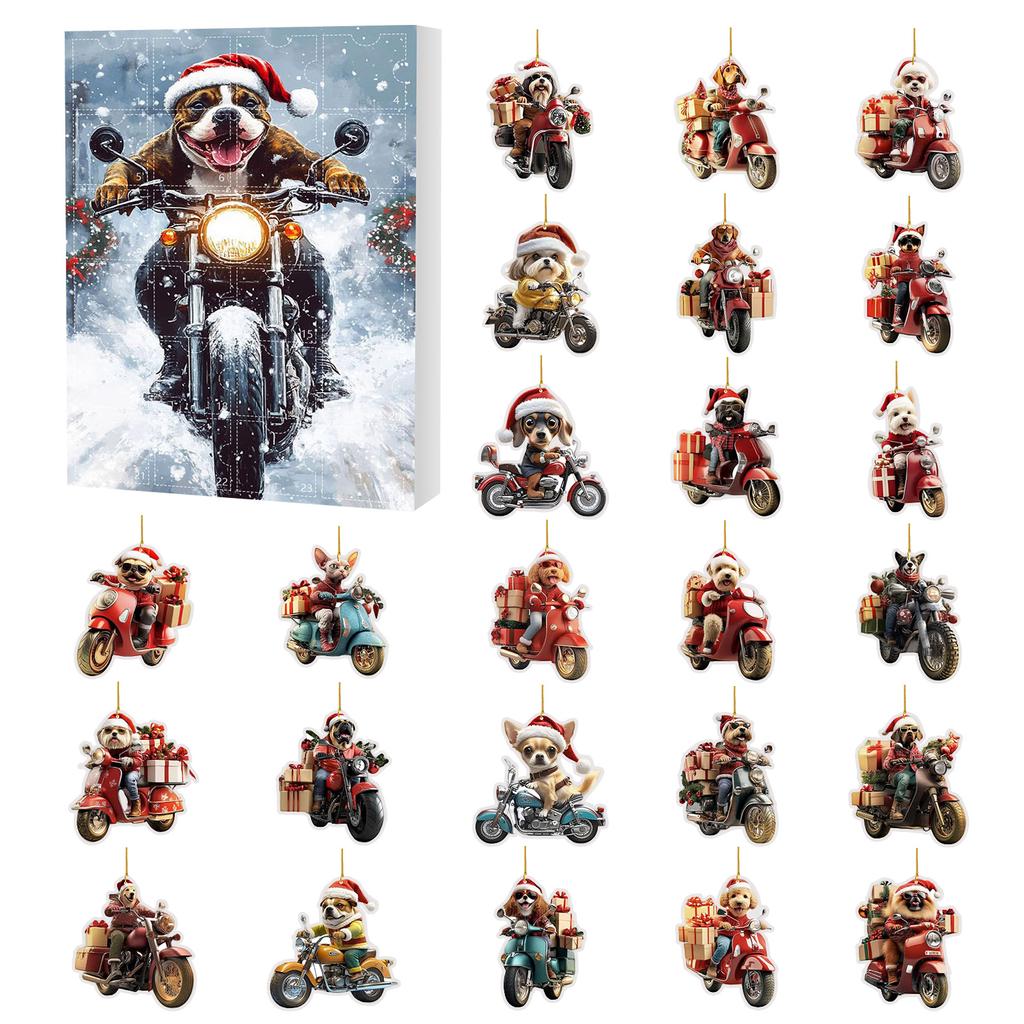 Advent Calendar Contains 24 Gifts , Cute Figures Doll Advent Calendar , Countdown Calendar With Surprise Toys , Collectible Figures Gift For Kids