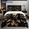 Joker'S Fiery Encounter Threepiece Set 1 Duvet Cover 2 Pillowcase Without Core Bedding Set Duvet Cover And Pillowcase Soft And Comfortable