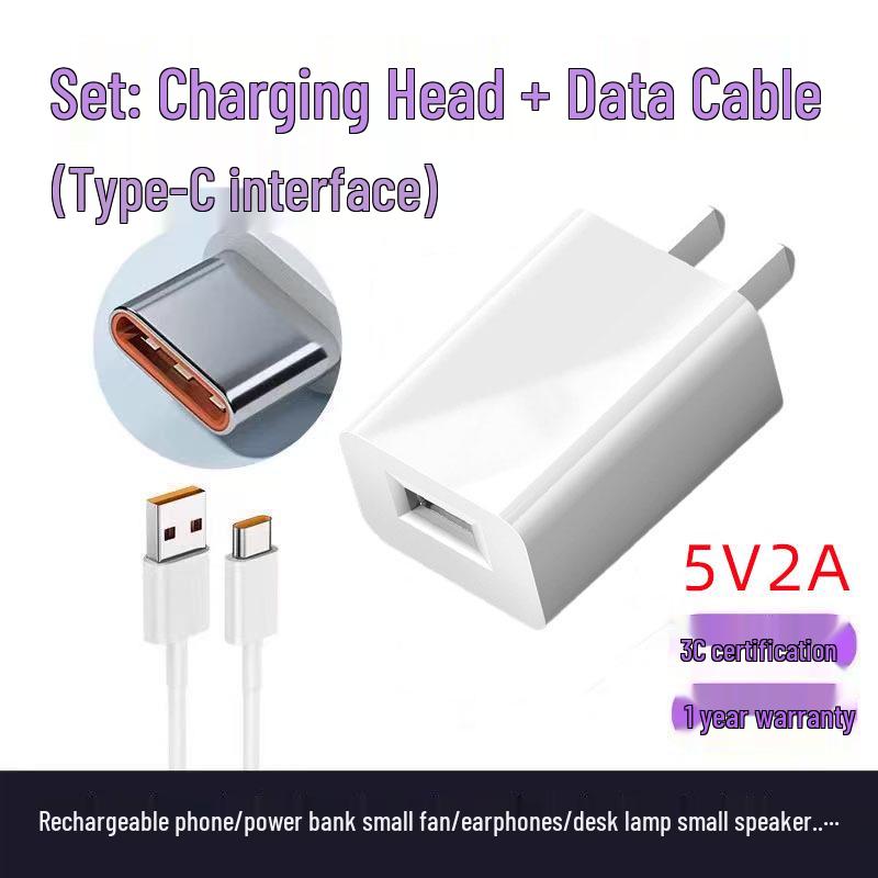 3C Certified USB Charger 5V2A for Huawei, Xiaomi, Apple Phones