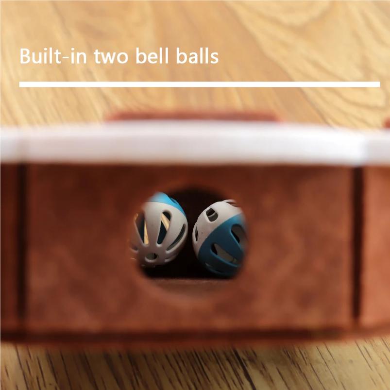 Cat Puzzle Toy Felt Puzzle Box Cat Exercise Toy With Ball Indoor Sports Entertainment Hunting Cat Toys For Indoor Cats