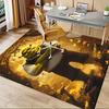3D Printed Shrek,Fairy tale,Fantasy Forest Anti-Slip Rug - Machine Washable Office Rug for Living Room, Bedroom, Office - Multiple Sizes