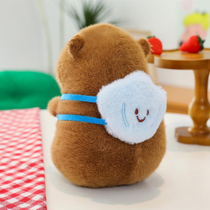 Plush Kapibara Cute Doll Cute Little Capybara Children Gift Grab Machine Doll