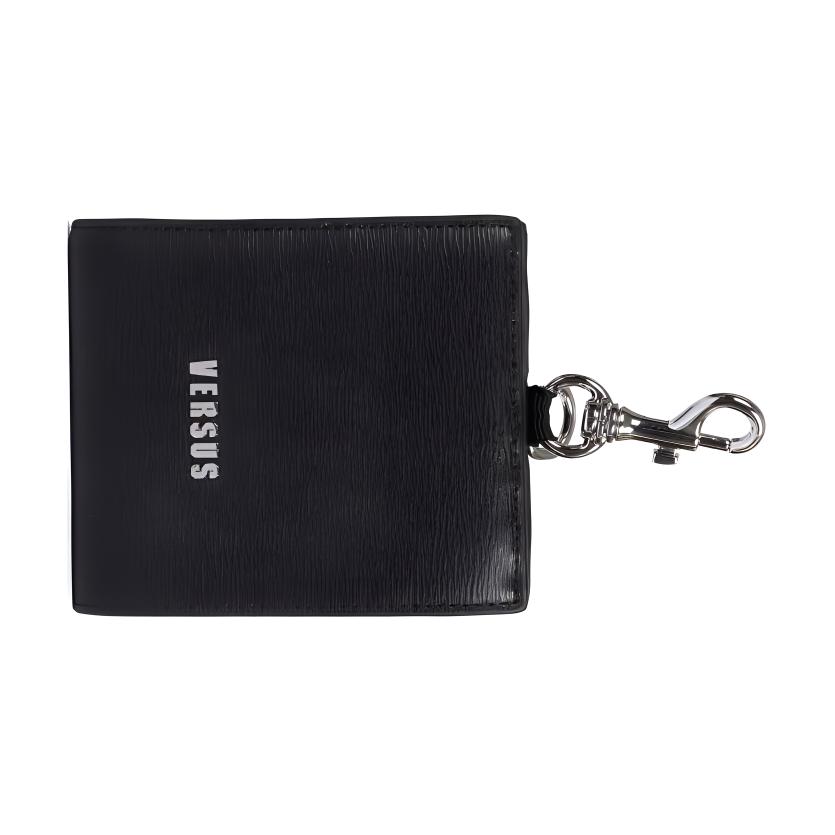 

Versace Solid Color Letter Logo Hardware Buckle Embossed Leather Wallet Men Wallets Black FPU0022F-PLMF4-60N Basic Set (Bag+Dust Bag)