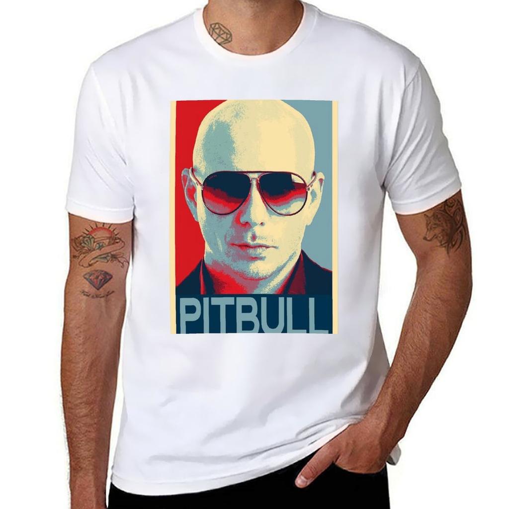 Pitbull Vintage Tshirt Retro Style Print Casual Top