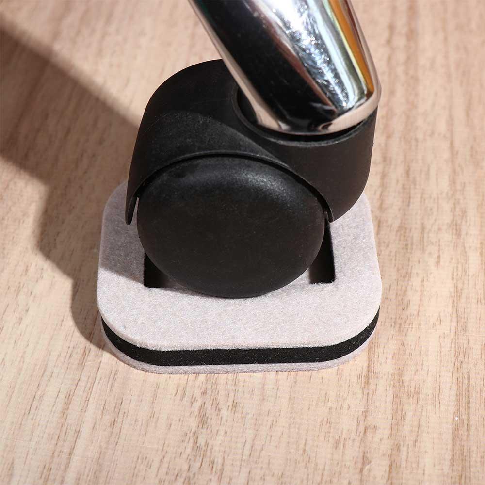 Anti Vibration Pad Wheel Fixing Pad Furniture Caster Cup Chair Wheel Stopper Chair Roller Feet Mat