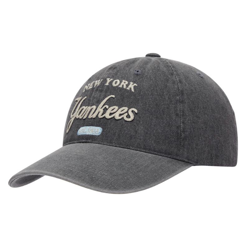 

MLB New York Yankees Cotton, Polyester Baseball Cap Unisex Gray Fashion 3ACPD035N-50GRS F сірий колір