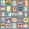 50 Standing Paddle Board Graffiti Stickers Personalized Creative Water Sports Decorative Laptop Stickers