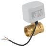 AC220V DN40 1 1 2  2 Way 3 Wire Brass Electric Motorized Ball Valve