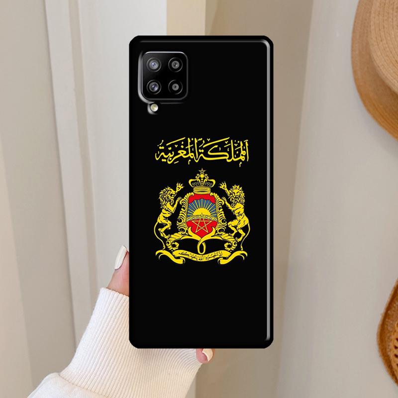 Pouzdro s marockou vlajkou na pas pro Samsung Galaxy A53 A33 A13 A73 A51 A71 A50 A12 A22 A32 A52 A72 A52S A21S Cover