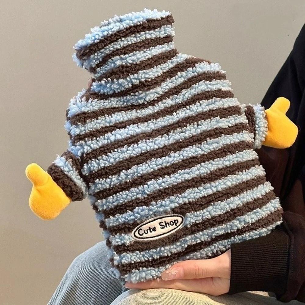 500/1000ml Hot Water Bag Cartoon Hand Warmer Water-filling Hot-water Bottle  Keep Hands Feet Warm