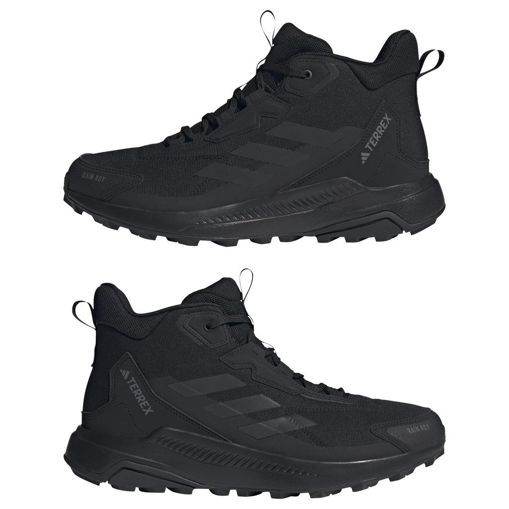 Adidas Terrex Anylander Mid Trekking Unisex Core Four Size R.RDY Shoes, Adult, NJM59, Black/Core Black/Grey (ID0898), 24.5cm