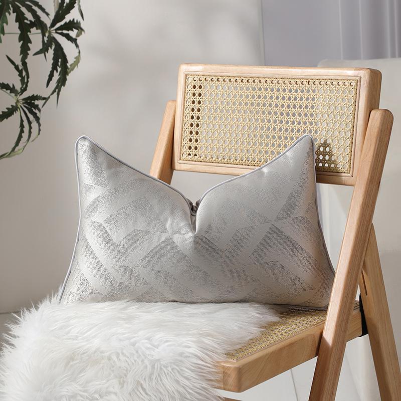 High-precision Light Luxury Sofa Decorative Lumbar Pillow, Living Room Sofa Cushion Cover, Modern Pillow