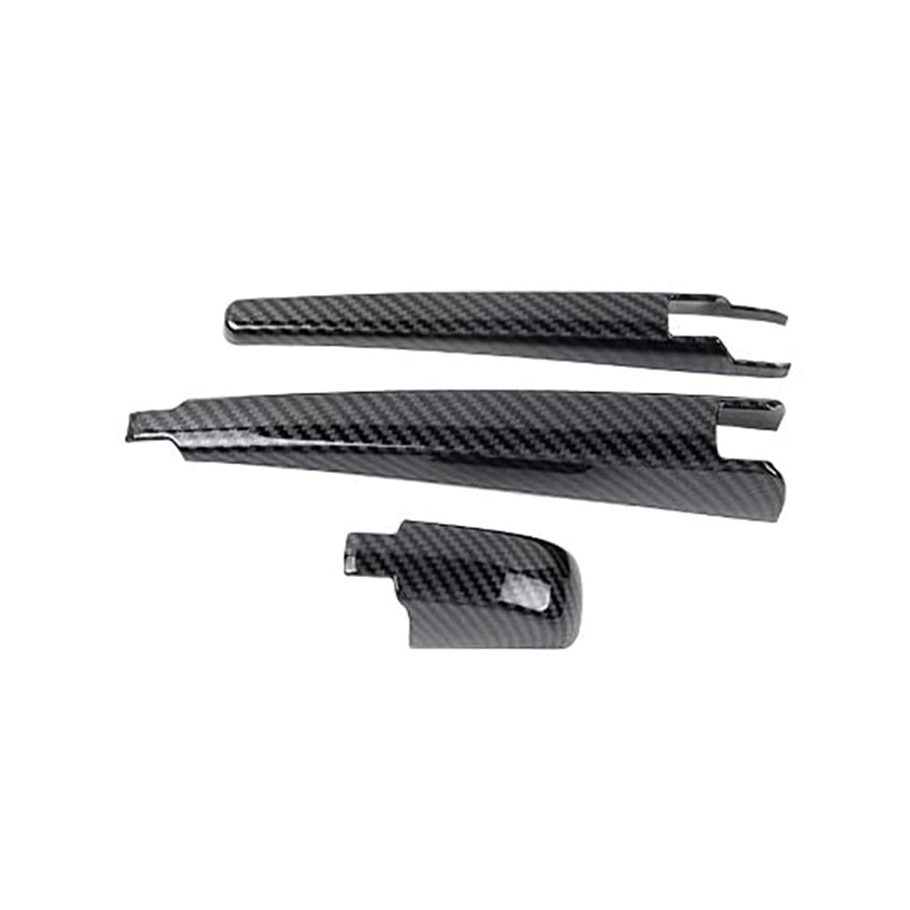 Onami Lexus Rear Wiper Rear Tail Wiper Compatible with New LEXUS 20 Series Set Fiber Cover, Garnish, Accessory, NX250/NX350H, ABS, 3-Piece (Carbon