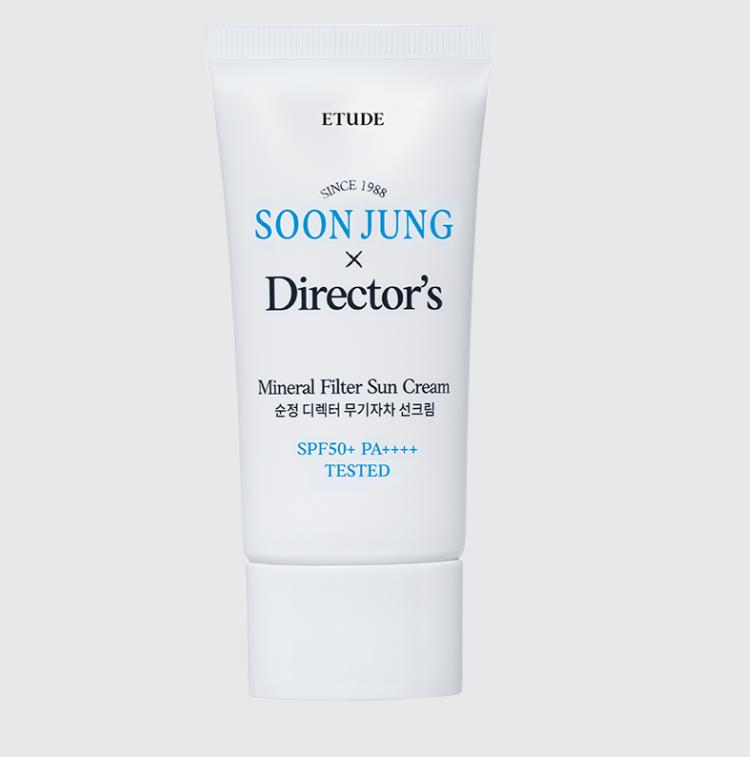 Etude Soonjung Director Mineral Sunscreen SPF50+ PA++++ (50ml + 20ml)