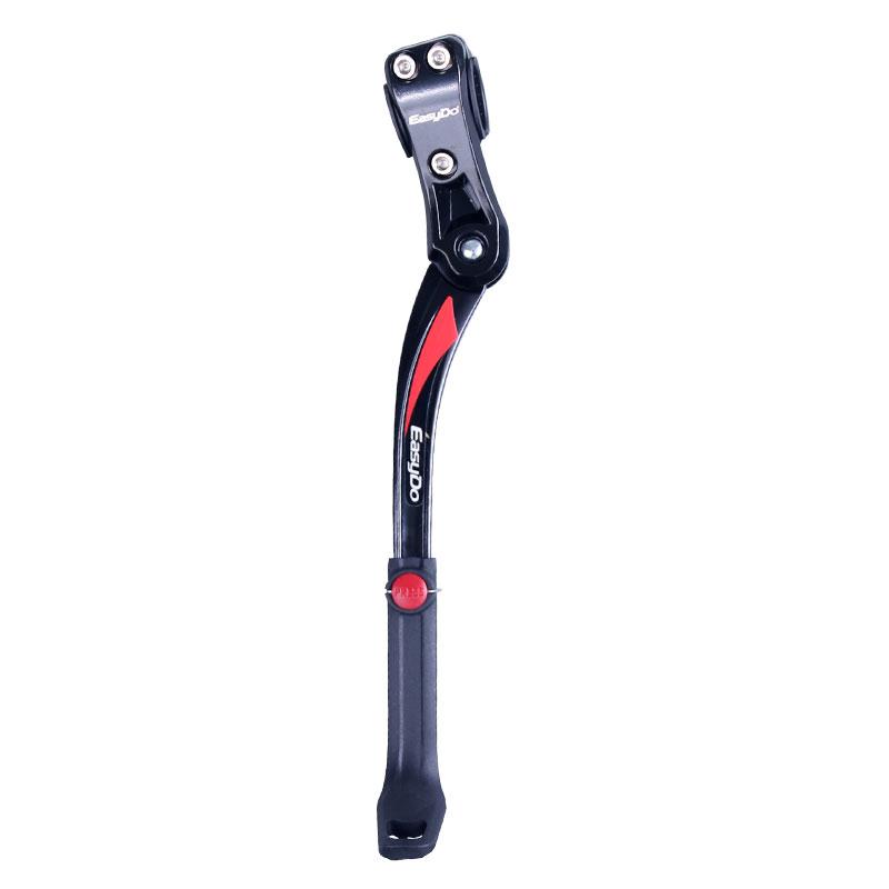 Easydo MTB Bicycle Bike Kickstand Parking Rack MTB Mountain Bike Support Side Kick Stand Foot Brace 24  -29   Adjustable 34-41cm Black Red