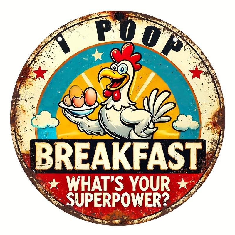 

Деревянная забавная юмористическая винтажная деревянная табличка с изображением петуха - 8x8 дюймов, «Какая у тебя суперспособность» - Идеально подходит для двери, стены, дома, комнаты, фермы, улицы, магазина, гаража