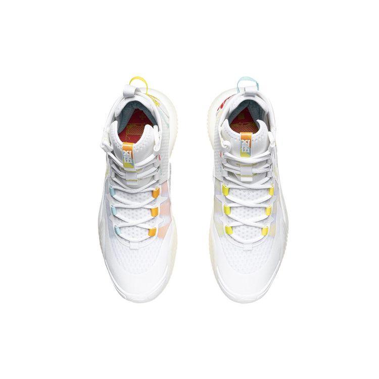 Li Ning Reverse 2 Comfortable Daily Shock Absorption Anti-Slip Wear-Resistant Support Lightweight High-Top Basketball Shoes Men Sneakers ABFR001-3
