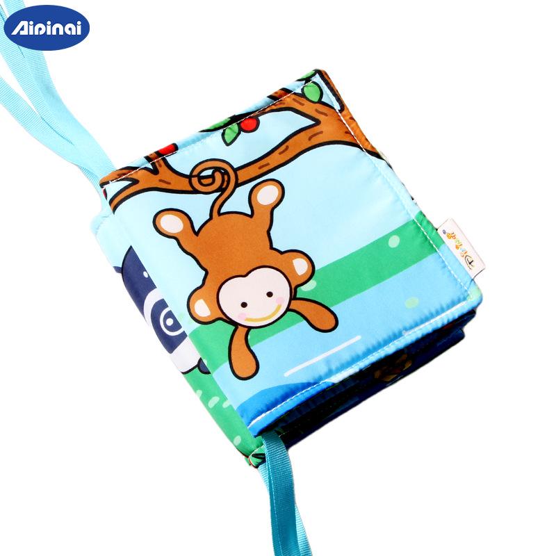 Aipinqi Black & White Crib Bumper Tear-Resistant Teething Book