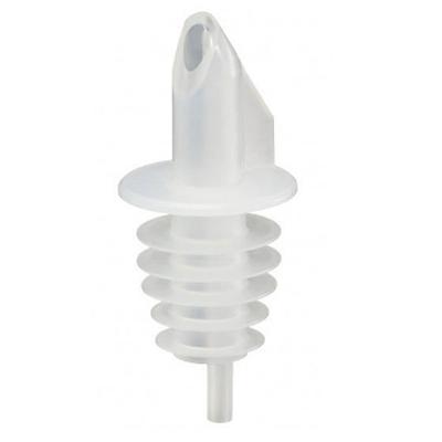 BILLY - Plastic Pourer for 0.5 To 1.5 Liter Bottles - Transparent - with 5 Slats
