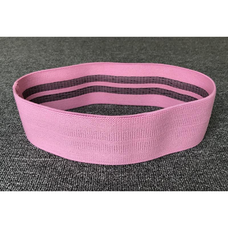 Buttocks Squat Pull Ring Resistance Belt Knitted Latex Elastic Buttocks Sports Fitness Stretching Yoga Belt Non-slip