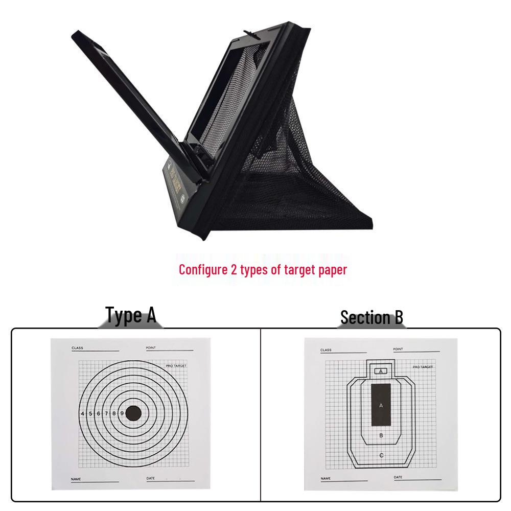 Foldable Recyclable Target Box with Net Bag and Free Target Paper for Indoor/Outdoor Arrow Practice