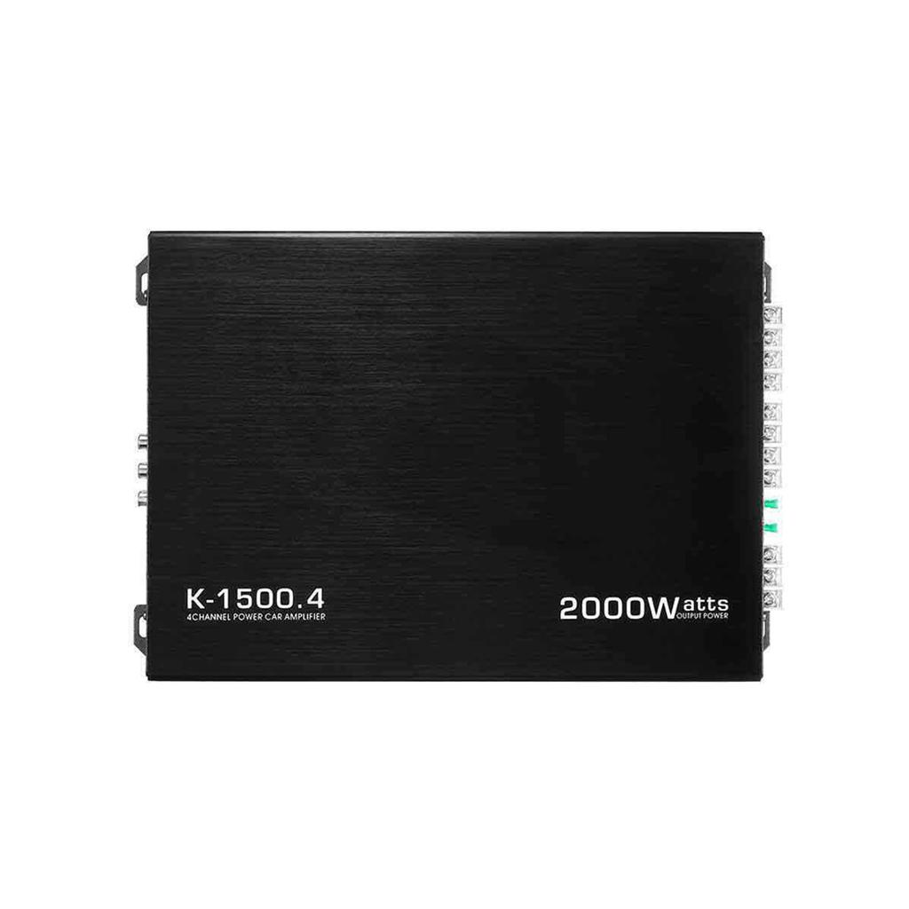 4 Channel Car Audio Amplifier 2000W High Power Amp. 12 V Four Way Stereo Power Amplifier Class A B