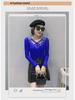 Autumn 2022 Fashion: Slim Fit V-Neck Long-Sleeve Women's Top with Mesh and Sparkling Detailing