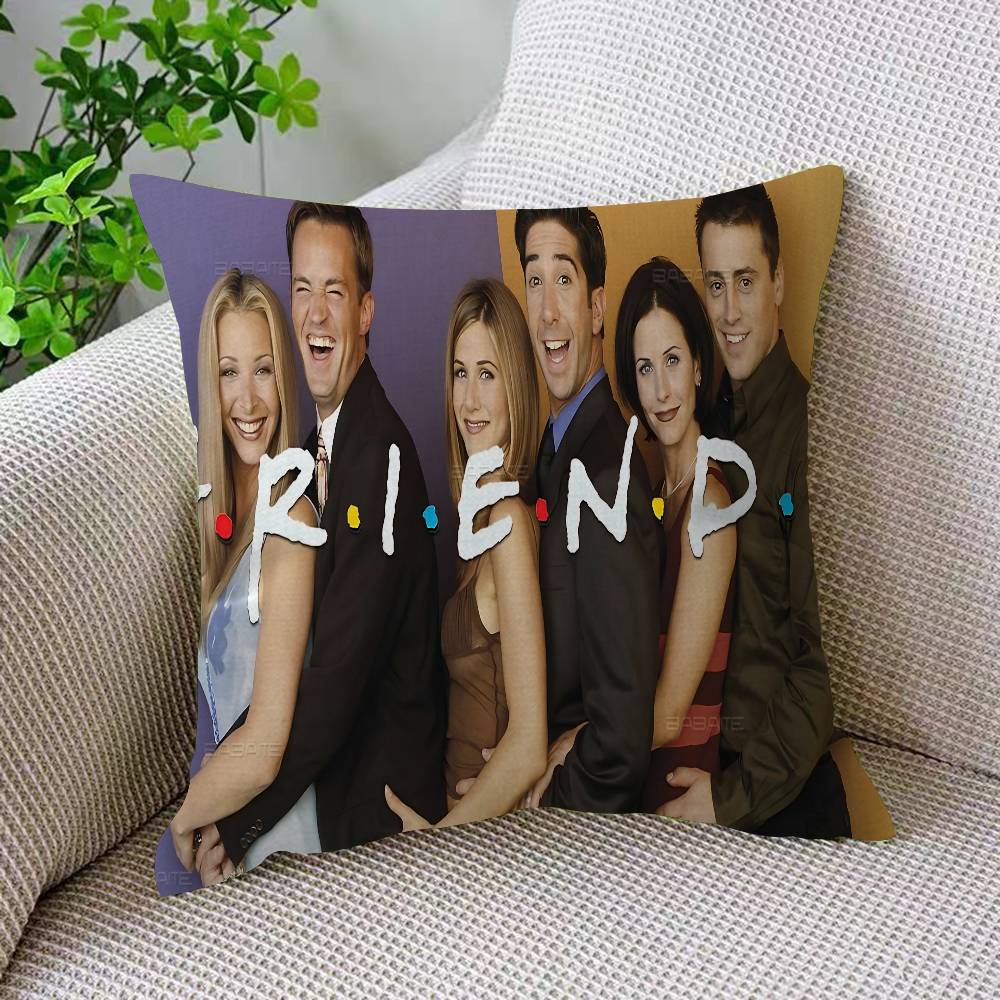 Classic Sitcom Series F-Friends Cushion Cover Inches Farmhouse Decor Home Throw Pillow Covers For Couch Decorations