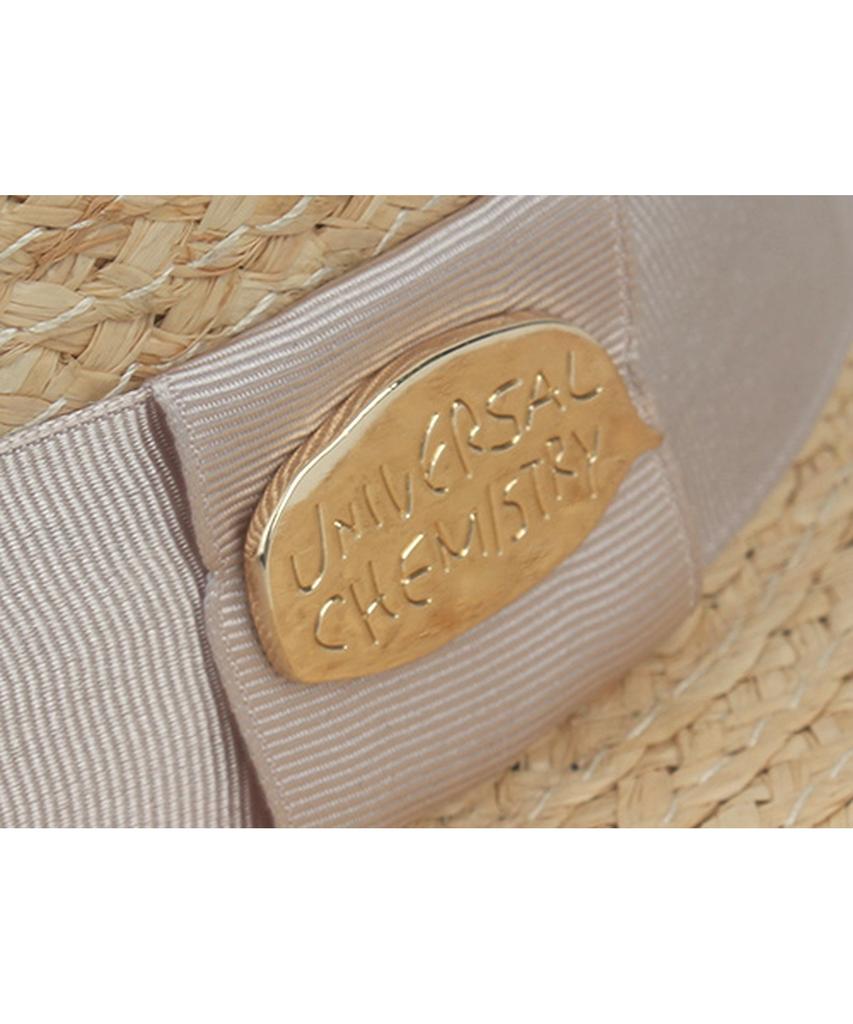 Yunibeosyeolkemiseuteuli Ivory Line Raffia Panama Hat Panama Hat