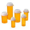 Children's Safety Seal Thumb Press Bottle, Food Grade PP Plastic, Small Square Medicine Storage