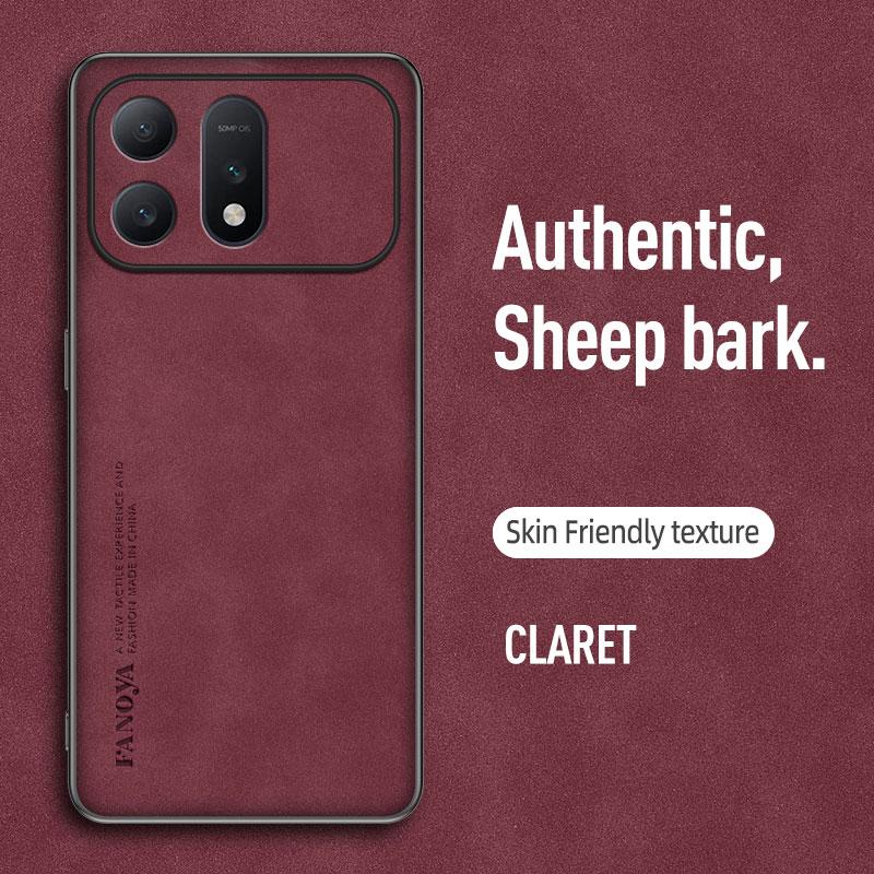 EUCAGR For Honor Win Turbo Case PU Leather Phone Case For Honor Win Turbo Back Cover Matte Silicone Shockproof Full Protection