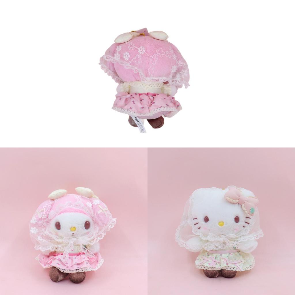 Melody Cat Plush Doll With Lace Floral Dress For Kids And Collectors