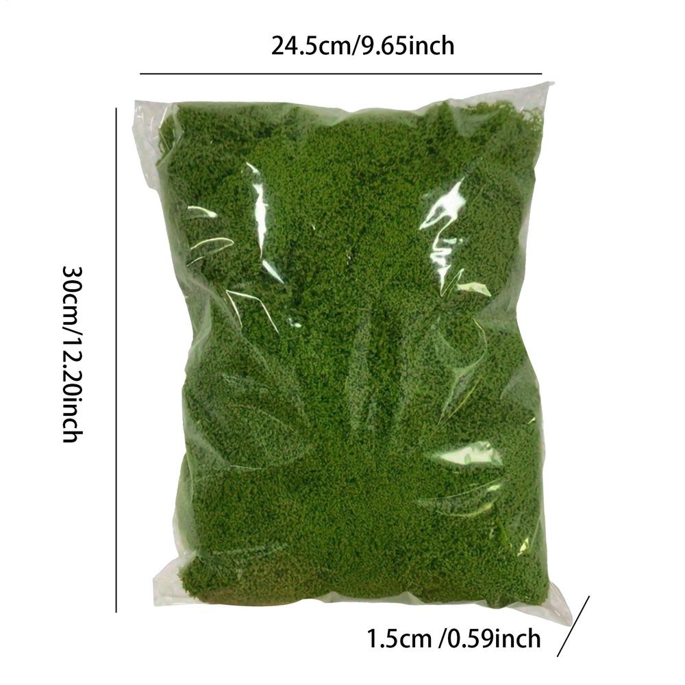 Faux Moss 300g Artificial Green Plants Moss Grass Home Living Room Garden Decoration Mini Landscape Fake Flower DIY Crafts