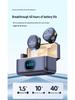 Wireless Lavalier Microphone with Long Battery, Noise Reduction, Digital Display, and Magnetic Charging Case for Live Streaming.