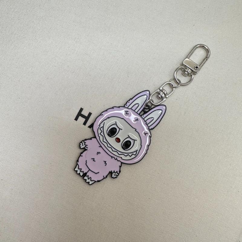 Cartoon Doll Keychain Girls Backpack Pendant Decoration Car Keyring Gift