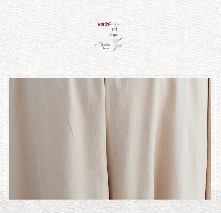 Summer Plus Size Ice Silk Wide-Leg Pants: Loose, Slimming, Irregular Swing Skirt-Style for Women