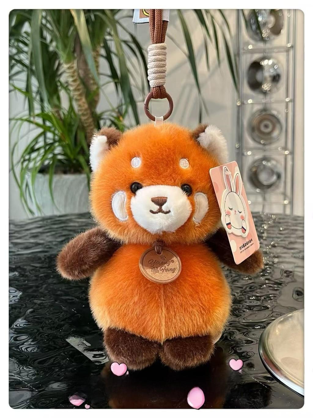 

Animal Scented Plush Doll With Keychain For Home Office Decor And Gift Ideas Raccoon