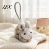 Fashionable Keychain for Handbags Scented Bunny Plush Keychain, Mini Rabbit Stuffed Animal with Fragrance Cute Kawaii Bag Decor Beads, Hanging Pendant