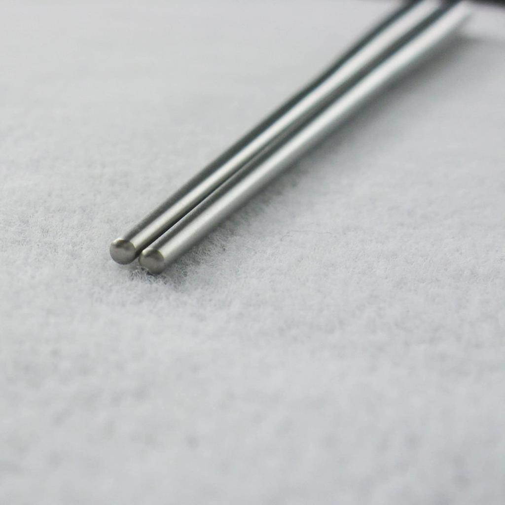 Nagao Stainless with Chopstick Case Tsubame-Sanjo Chopsticks, 18-8 Steel, Matte, 22cm,