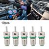 Honiwu 10pcs Air Conditioner Valve Core R134A Car Air Conditioner