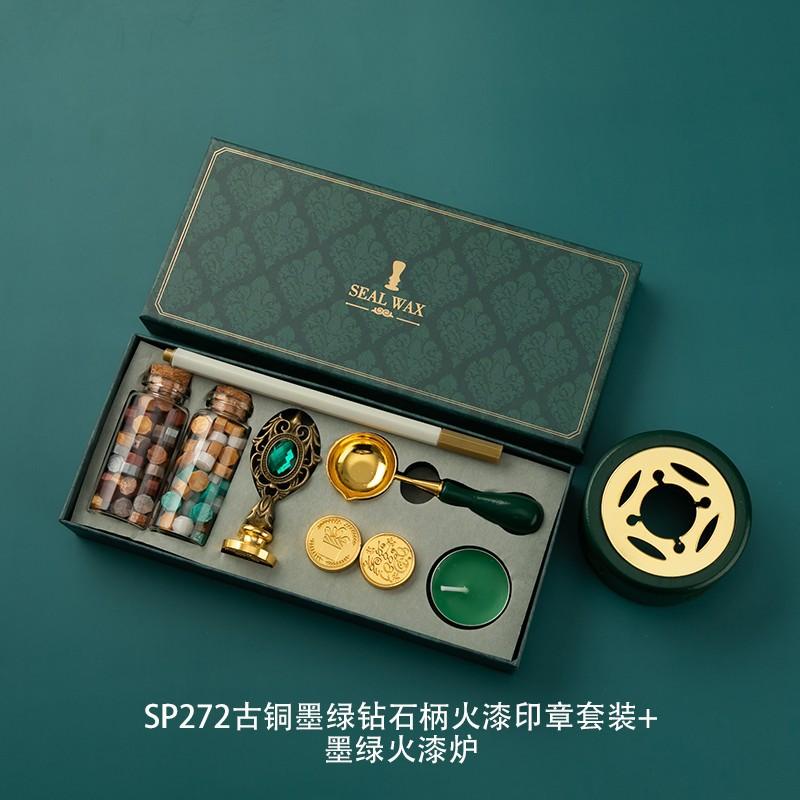 Vintage Wax Seal Stamp Wholesale Kit Envelope Sealing Wax Wax Beads Gift Stamp Wax Bead Set