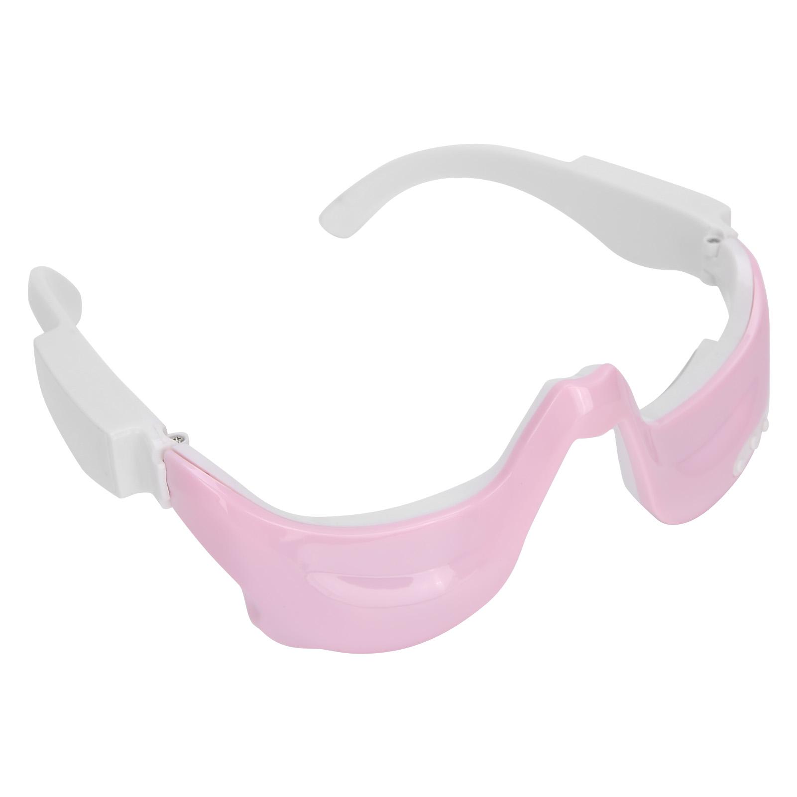 

Электрический массажер для глаз, снятие усталости, темные круги, EMS, микротоковая машина для массажа глаз, белый розовый