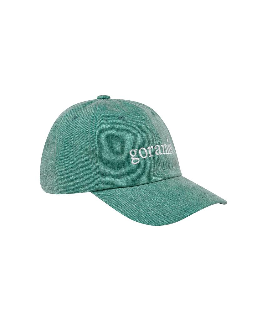 GORAMIS Serif Logo Ball Cap [Teal Green]