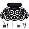 Easy To Carry Electronic Drum Set Silicone Digital Drums Electronic Percussion Pad for Learners Multiple Tones and Beat