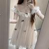 Huge Good-looking Fairy Tulle Princess Doll Dress Small French Beautiful Sleeveless Women's Dress