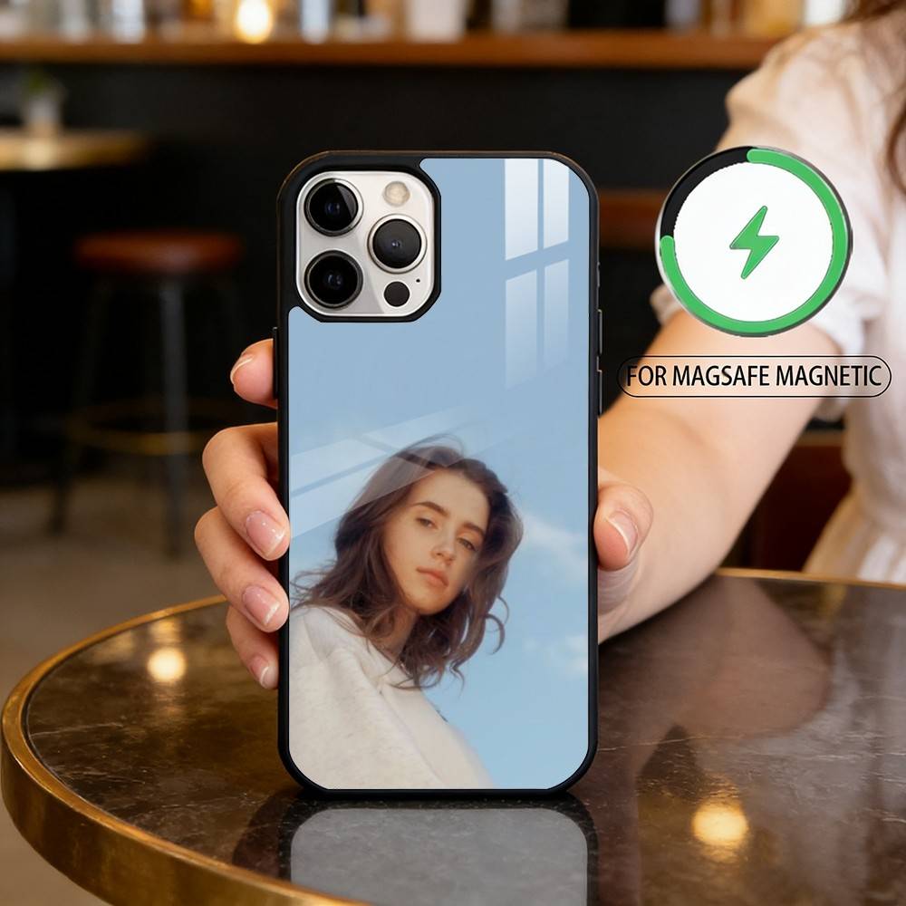 Singer C-Clairo Charm Phone Case For iPhone17,16,15,14,13,12,11 Plus,Pro Max Magnetic For Magsafe Wireless Charging