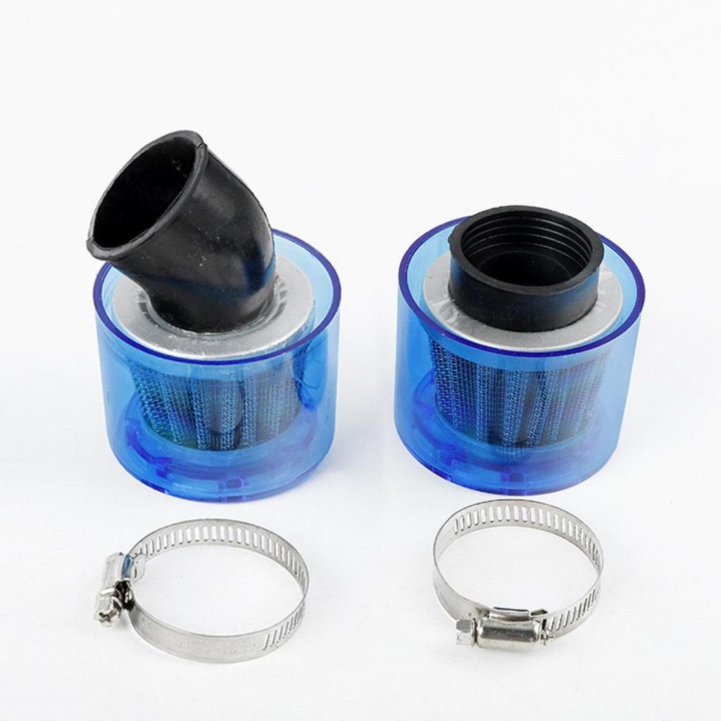 35-38MM Air Filter with Housing for Motorcycle, ATV, Beach Buggy - Straight/Angled Port