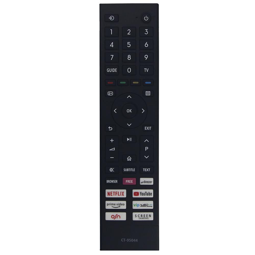 

CT-95044 For Toshiba Television Remote Control Ergonomic TV Controller A