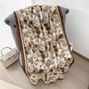Summer thin cotton and linen scarf women's versatile temperament fashion silk scarf travel sunscreen scarf air-conditioned room shawl dual-purpose