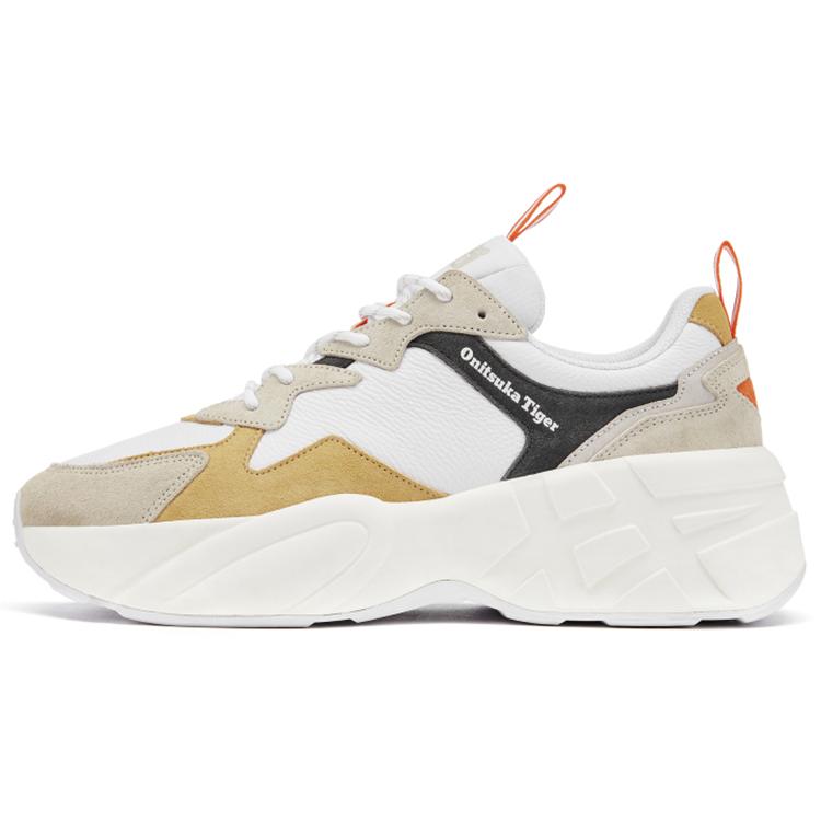 

Onitsuka Tiger Pleaker Shoes White Beige Yellow 1183C037-100 36